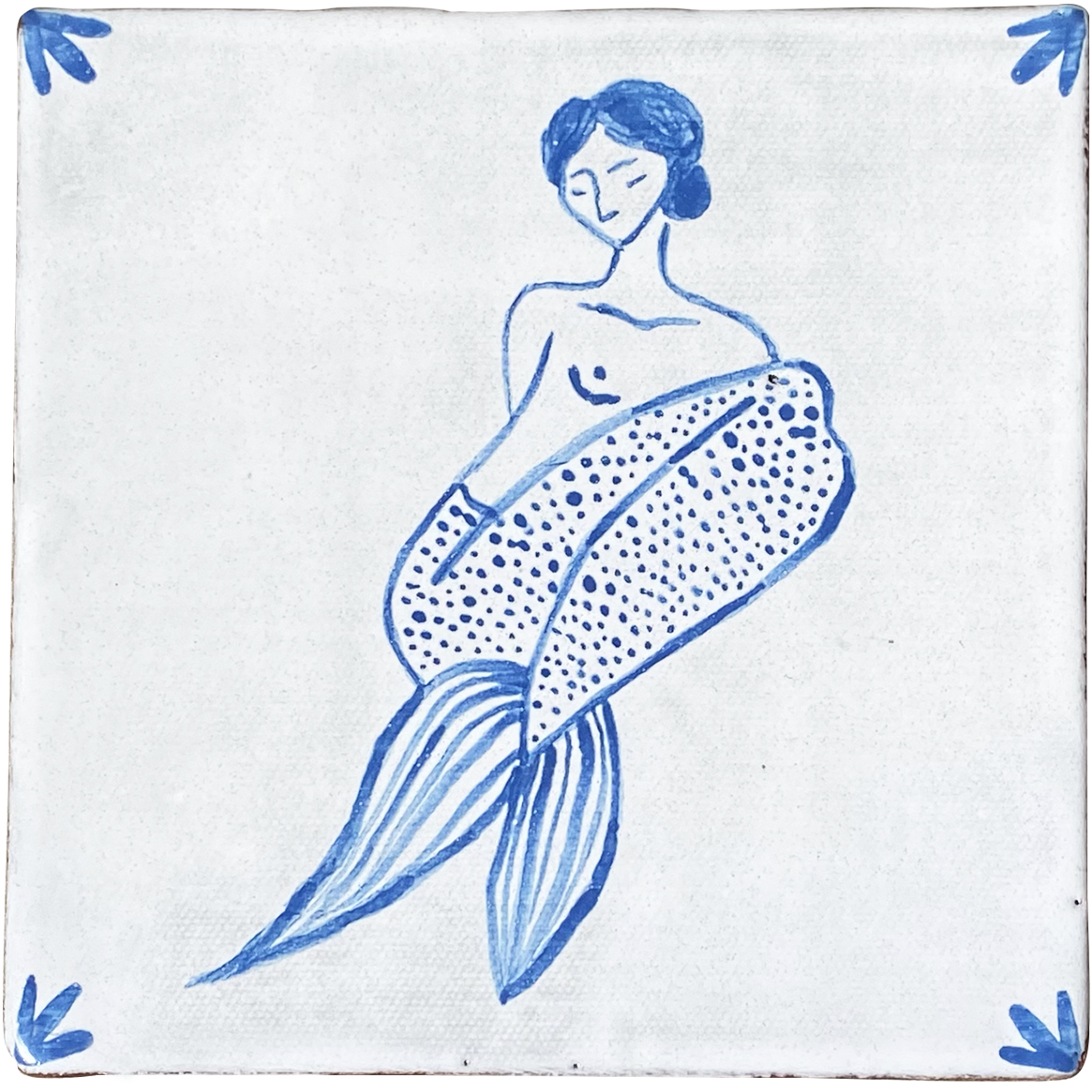 Mermaid 10x10 cm